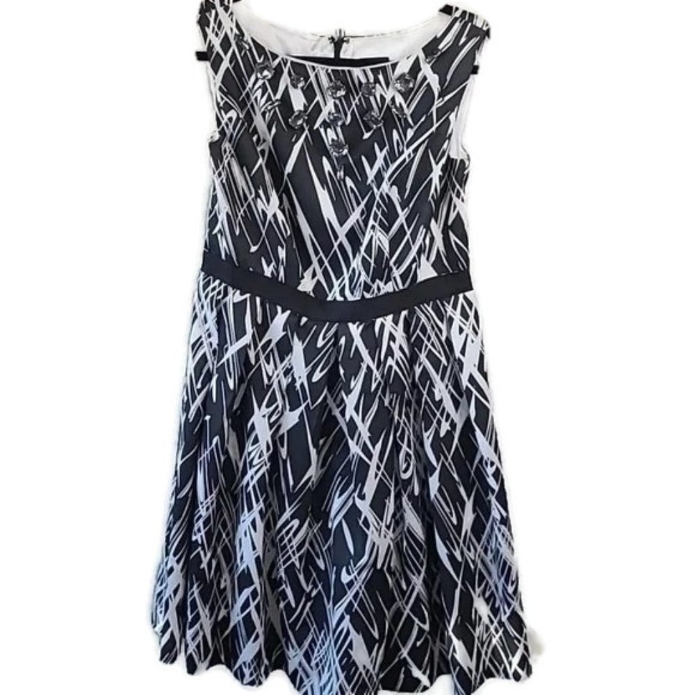 Neiman Marcus Jeweled Party Dress, Jax, Size 12